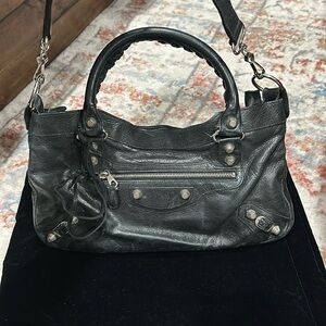 Authentic Balenciaga black handbag